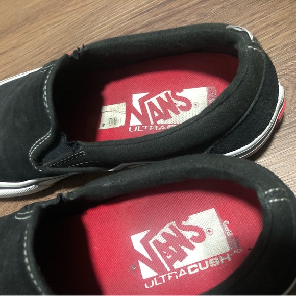 VANS, ULTRACUSH, Black, Suede, Men’s size 6.5 - Picture 7 of 9